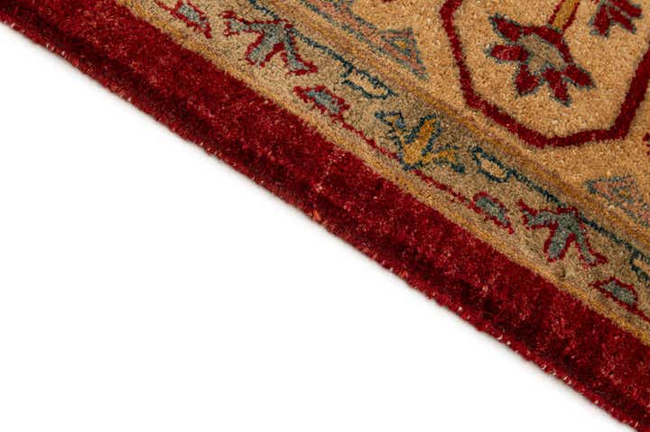 6' 6 x 10' Hand Knotted Ziegler Wool Rug