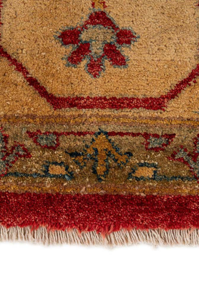 6' 6 x 10' Hand Knotted Ziegler Wool Rug