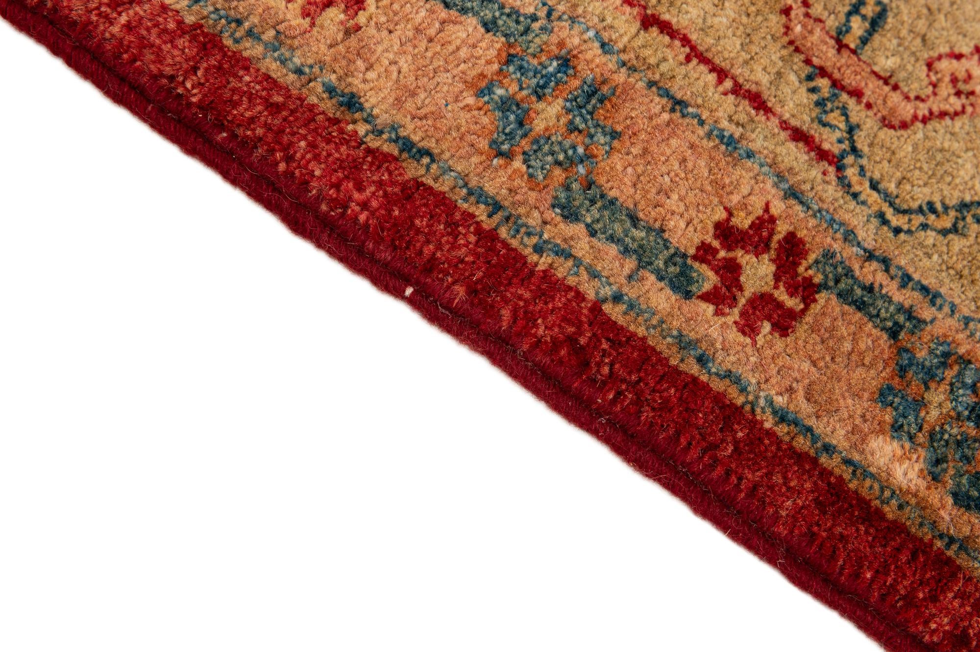 5' 6 x 8' 5 Hand Knotted Ziegler Wool Rug
