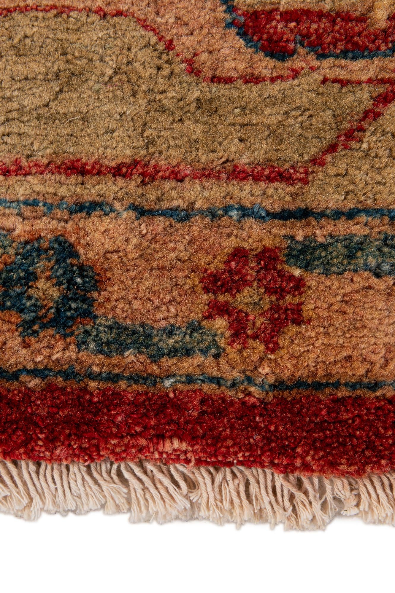 5' 6 x 8' 5 Hand Knotted Ziegler Wool Rug