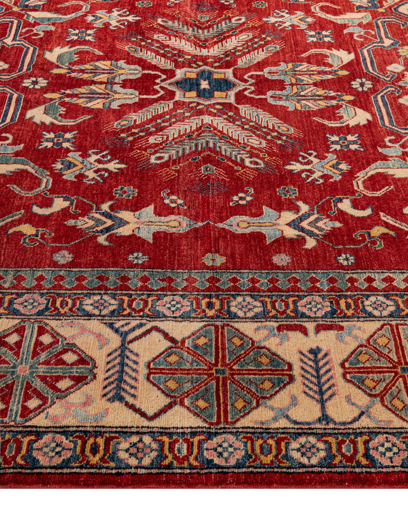 8' 11 x 12' 9 Hand Knotted Ziegler Wool Rug