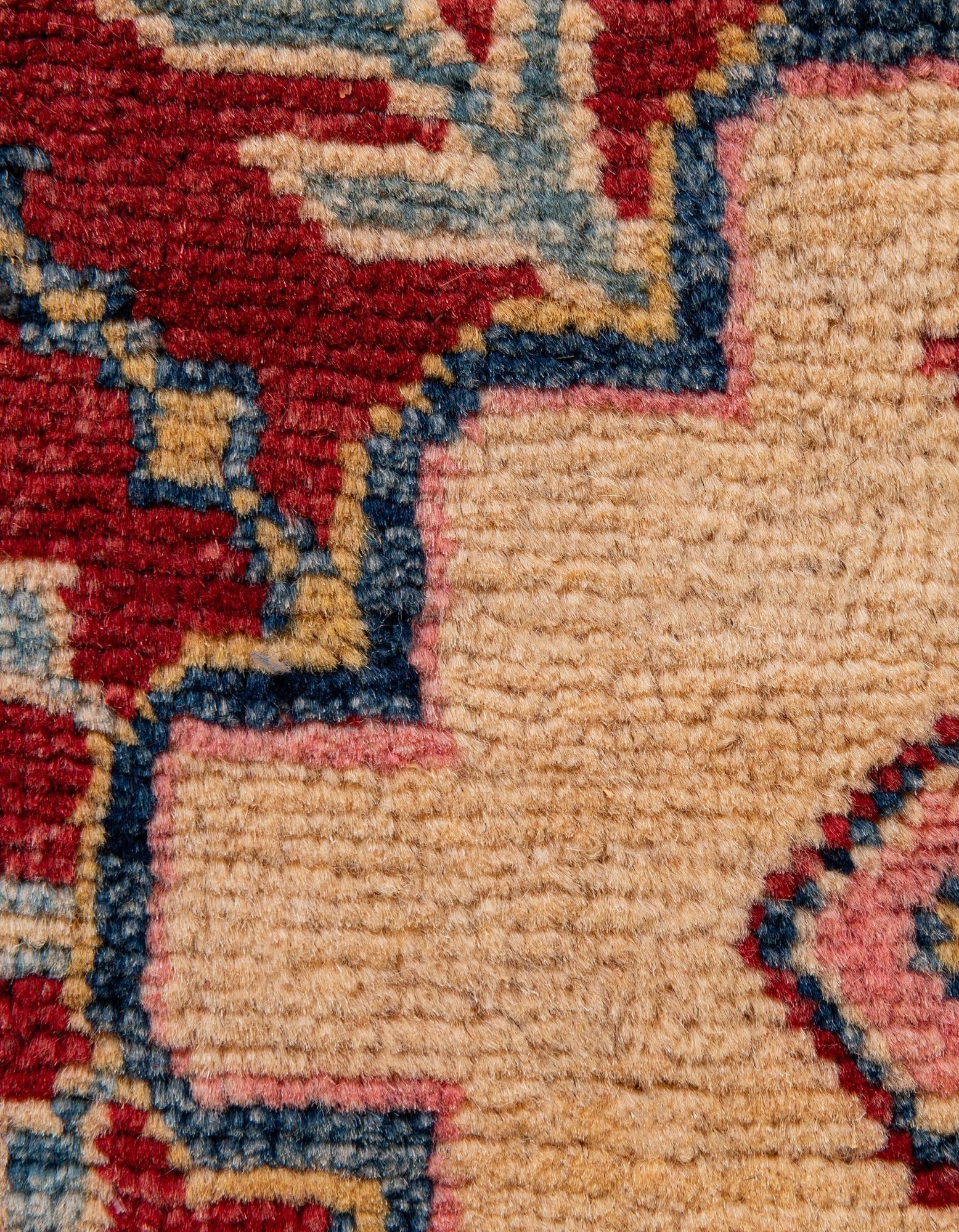 8' 11 x 12' 9 Hand Knotted Ziegler Wool Rug