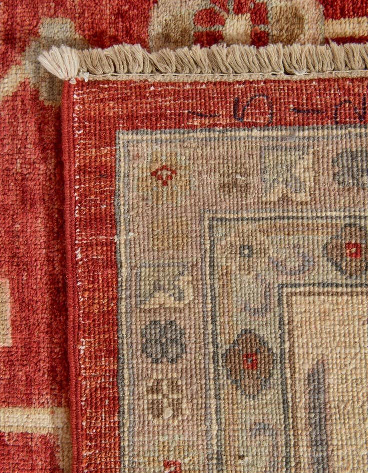 Detail image of 11' 11 x 17' 7 Hand Knotted Ziegler Wool Rug