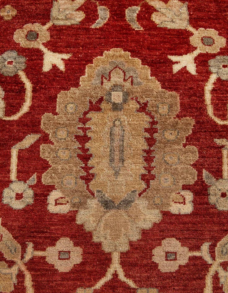 Detail image of 11' 11 x 17' 7 Hand Knotted Ziegler Wool Rug