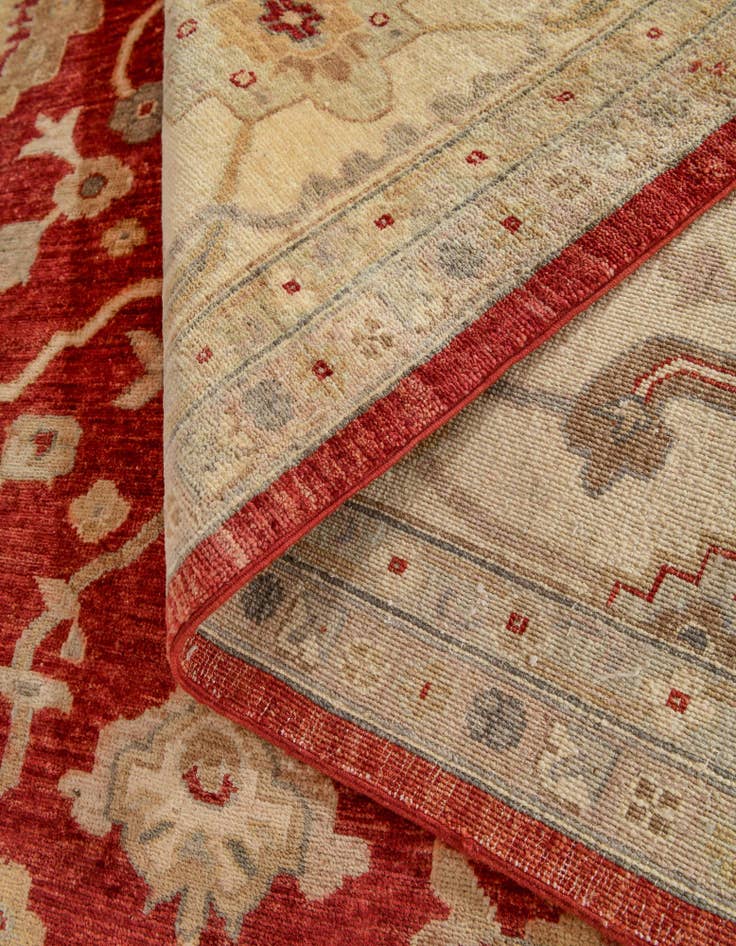 Detail image of 11' 11 x 17' 7 Hand Knotted Ziegler Wool Rug