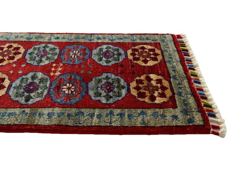Detail image of 1' 6 x 2' 1 Hand Knotted Ziegler Rug
