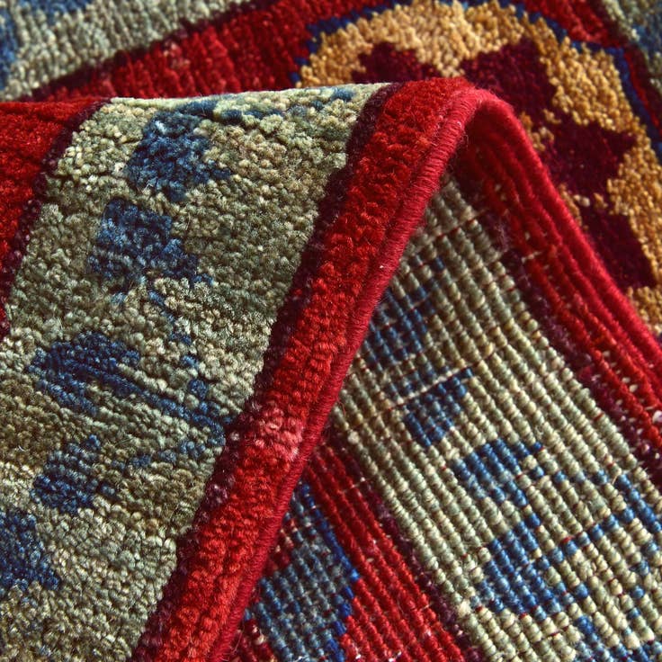 Detail image of 1' 6 x 2' 1 Hand Knotted Ziegler Rug