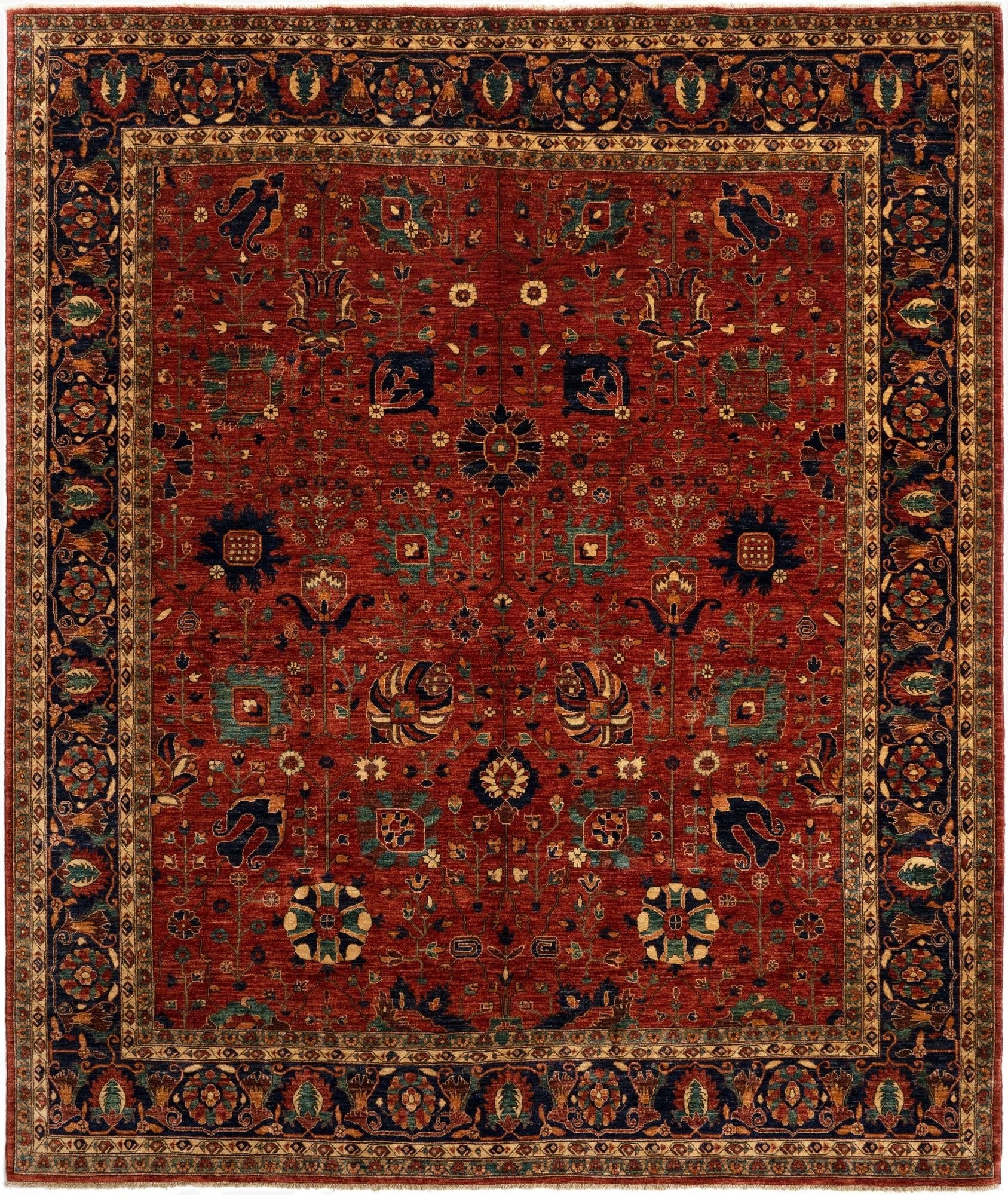 8' 2 x 9' 9 Ziegler Wool Rug