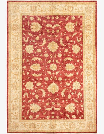 6' 8 x 9' 10 Ziegler Wool Rug