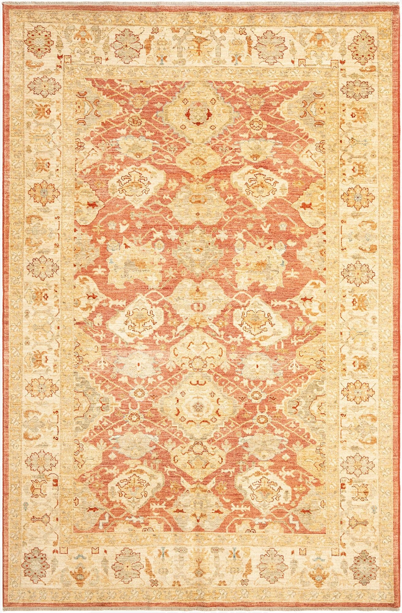6' 7 x 9' 11 Ziegler Wool Rug