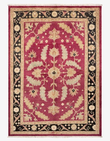 5' 3 x 7' 3 Hand Knotted Ziegler Wool Rug