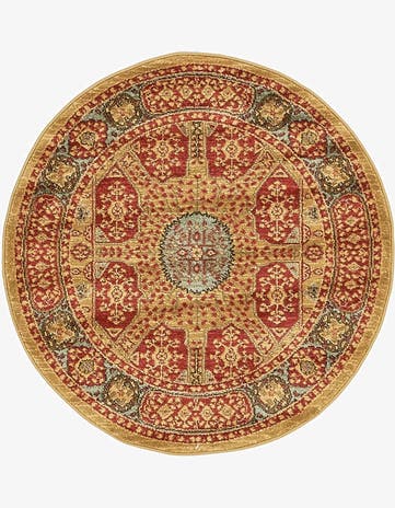 3' 3 x 3' 3 Amina Round Rug