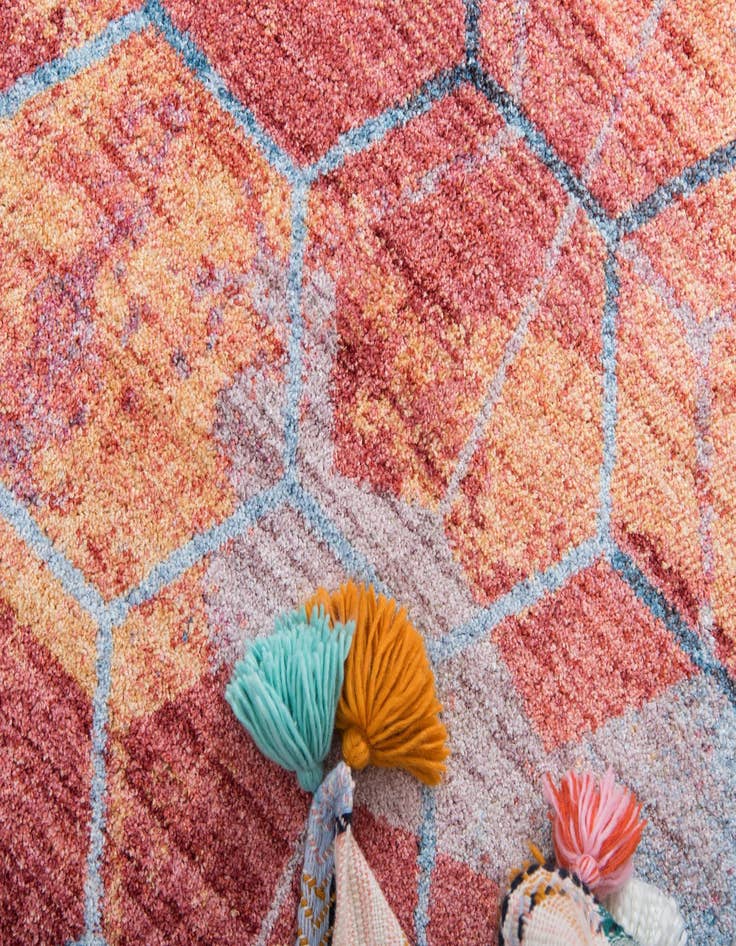 Detail image of 3' 3 x 3' 3 Andromeda Round Rug