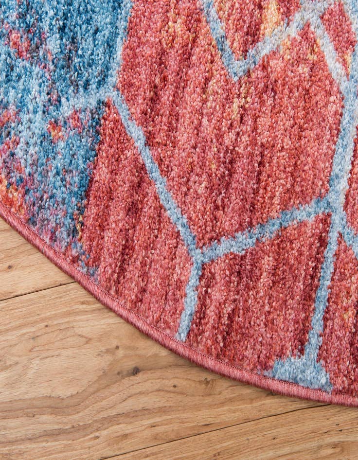 Detail image of 3' 3 x 3' 3 Andromeda Round Rug