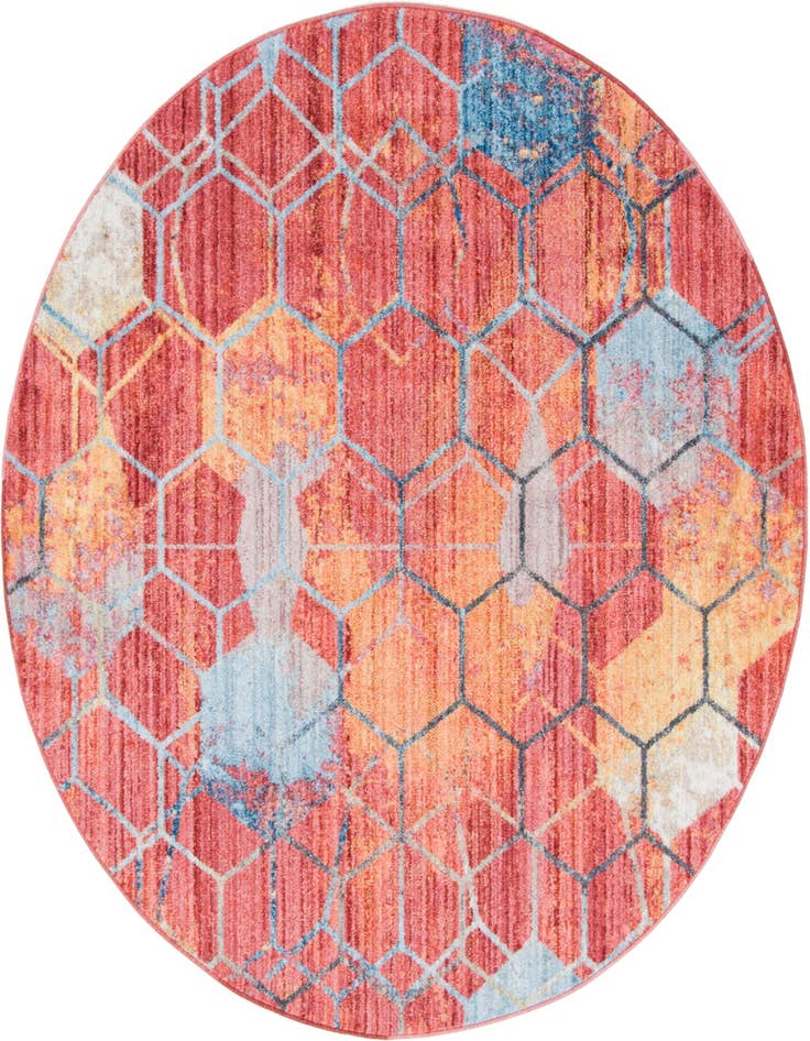 Detail image of 6' x 6' Andromeda Round Rug