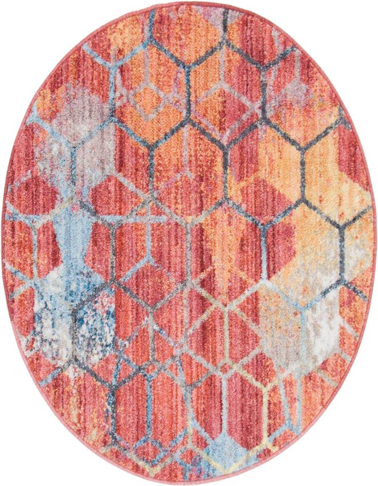 Detail image of 3' 3 x 3' 3 Andromeda Round Rug