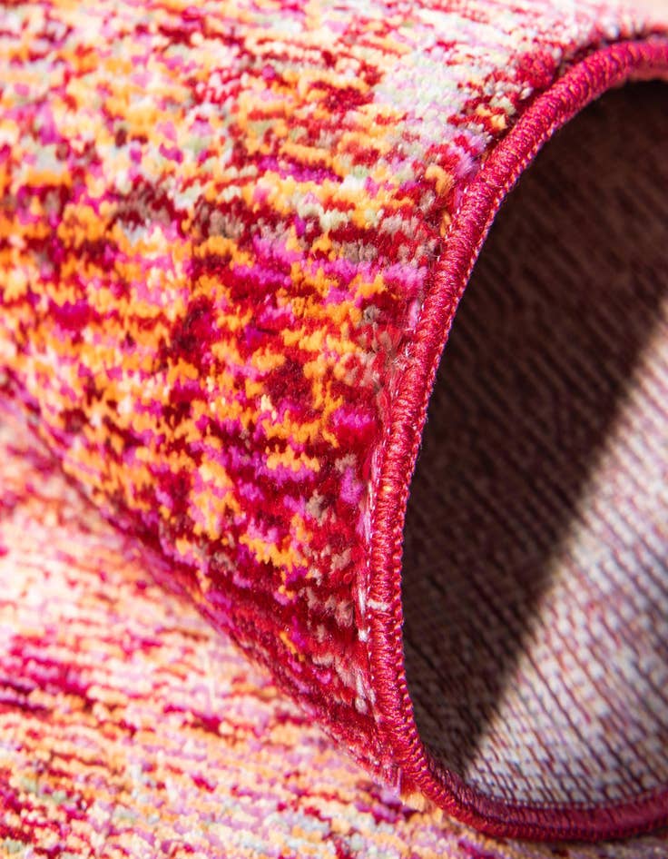 Detail image of 6' x 6' Aqua Round Rug