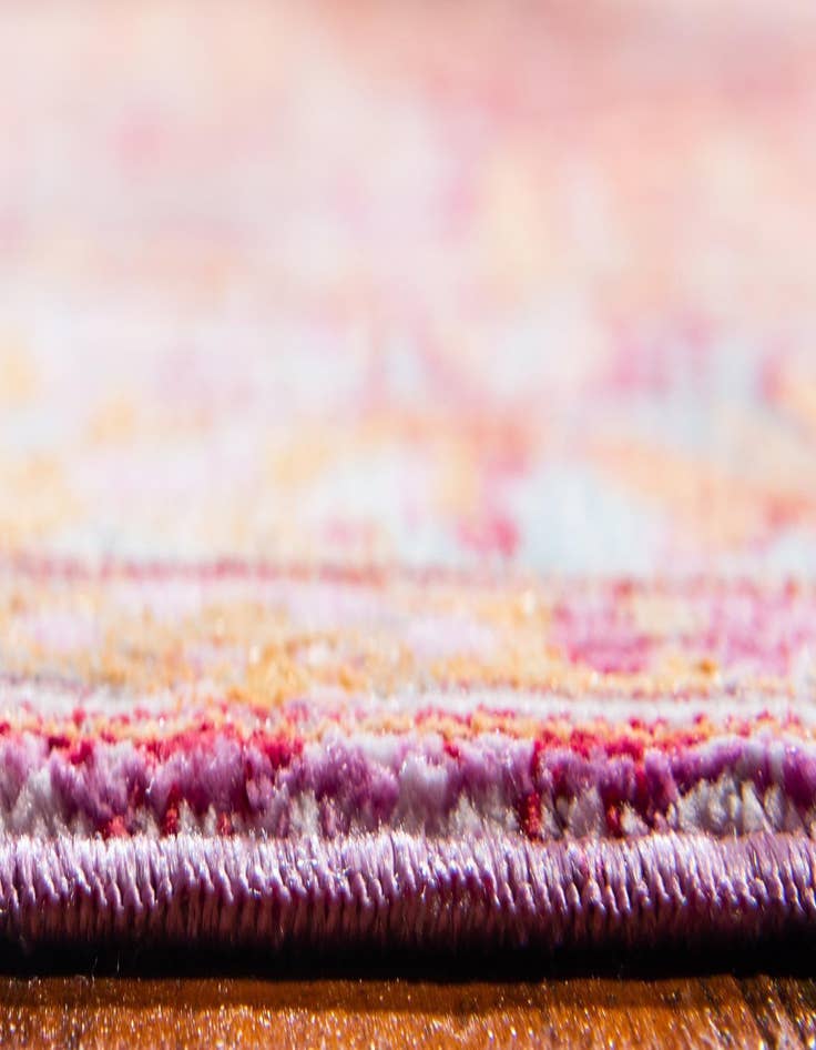 Detail image of 8' x 8' Aqua Round Rug