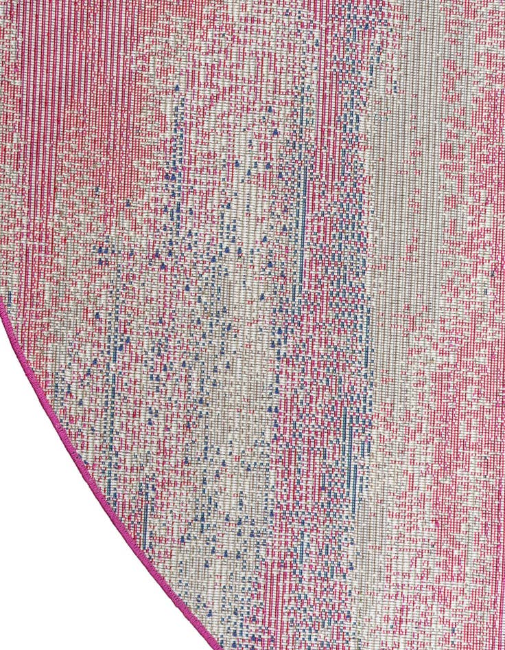 Detail image of 6' x 6'  Washable Barcelona Round Rug