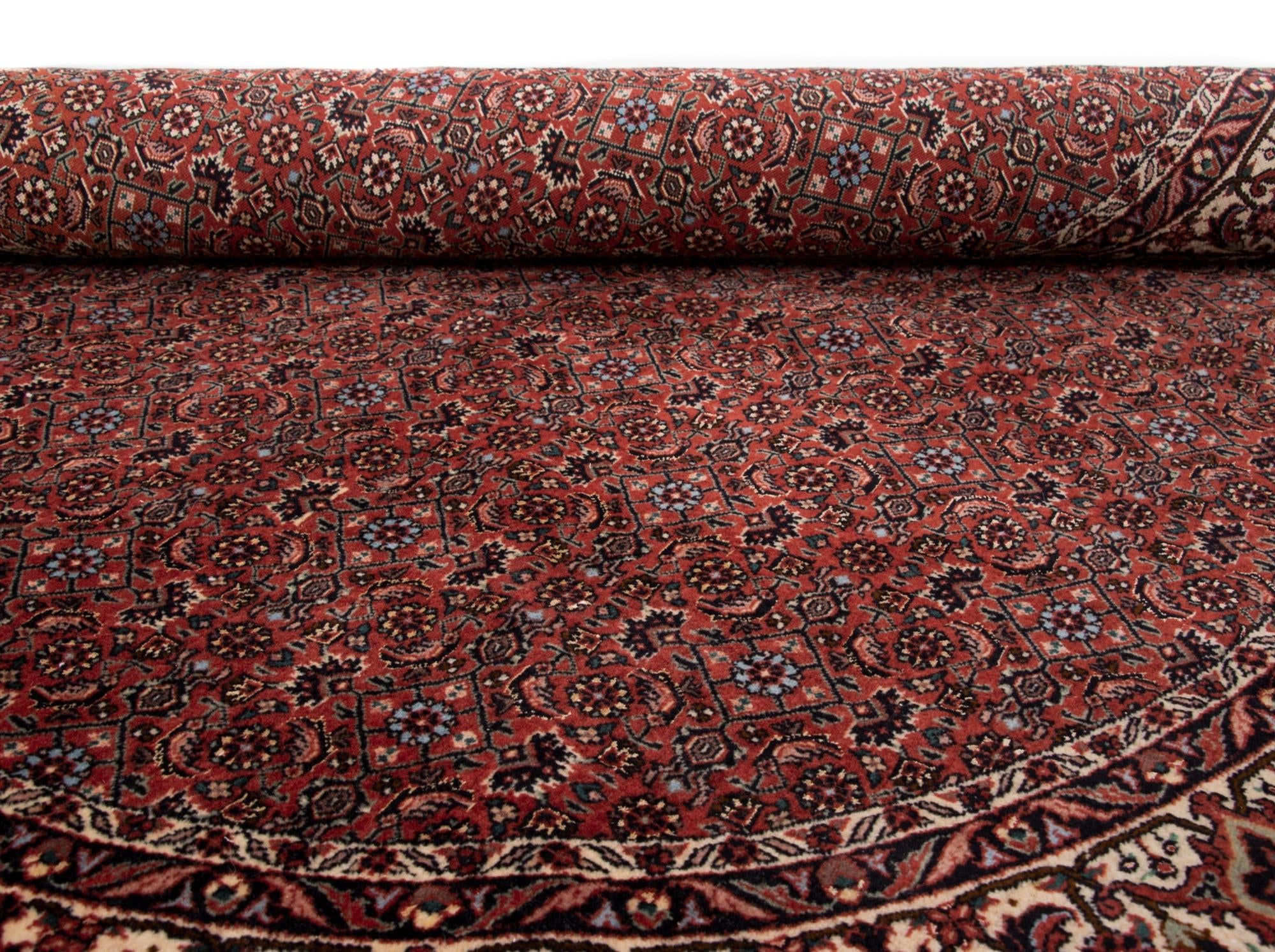 5' x 5' Bidjar With Silk Round Rug