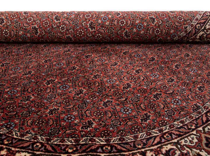 5' x 5' Bidjar With Silk Round Rug