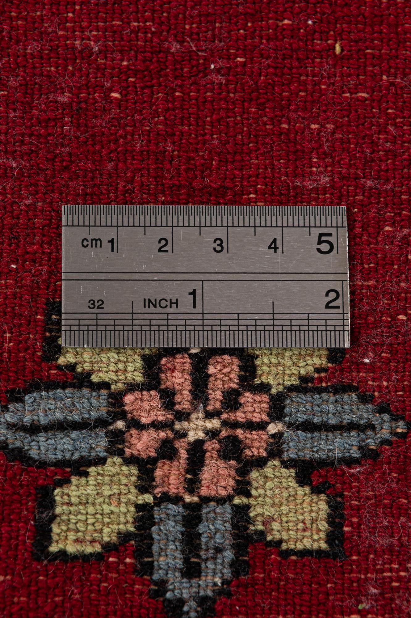 2' 7 x 2' 8 Hand Knotted Bokhara Oriental Wool Round Rug