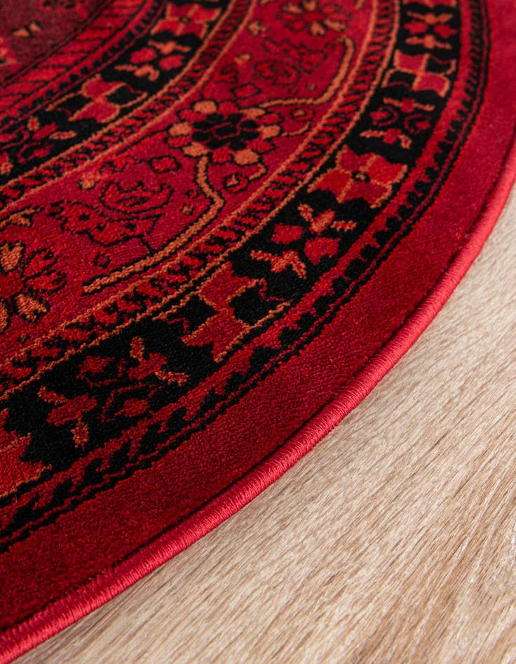 Detail image of 4' 1 x 4' 1 Bokhara Round Rug