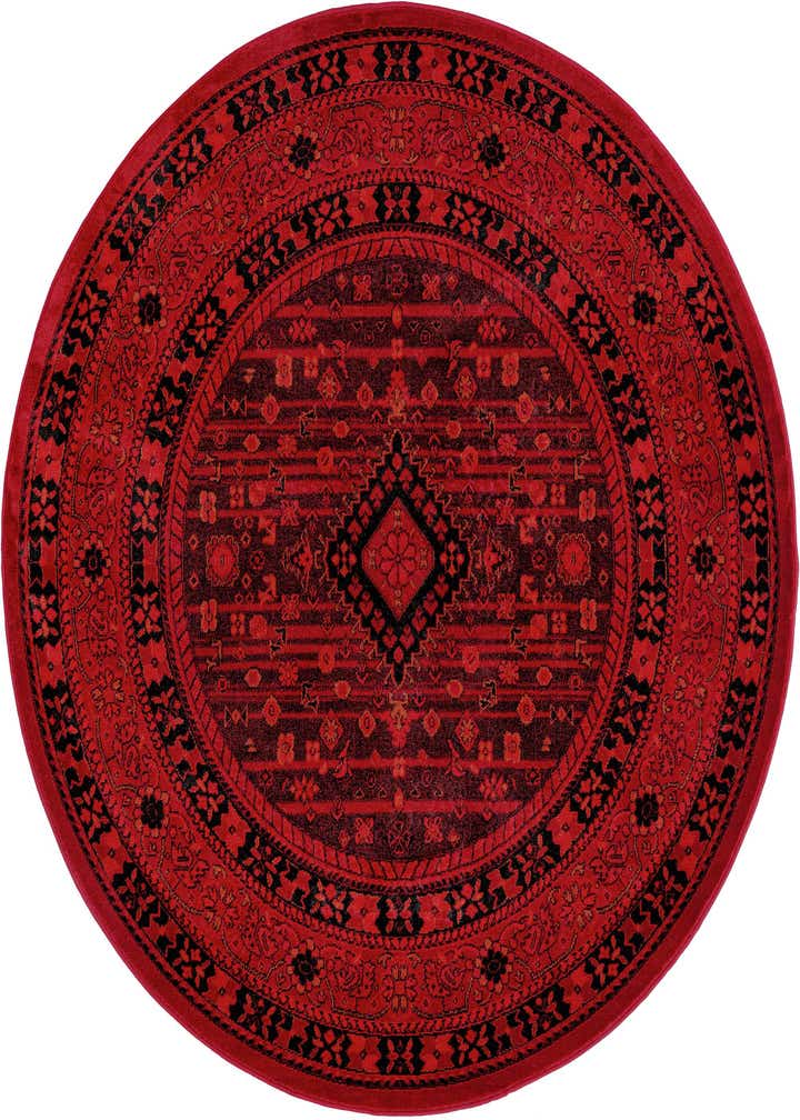 5' 3 x 5' 3 Bokhara Round Rug