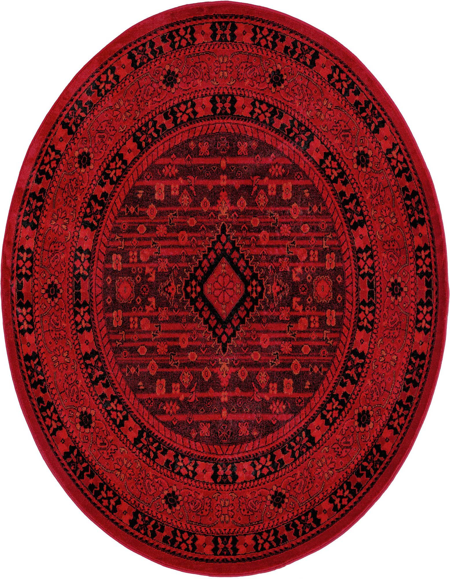 5' 3 x 5' 3 Bokhara Round Rug