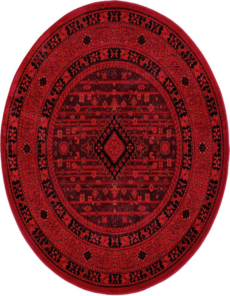 Detail image of 5' 3 x 5' 3 Bokhara Round Rug