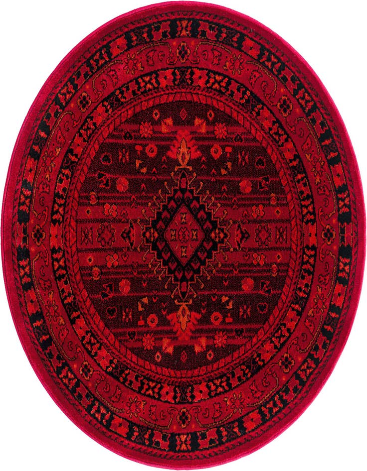 Detail image of 3' x 3' Bokhara Round Rug
