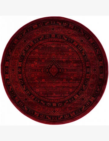 4' 1 x 4' 1 Bokhara Round Rug