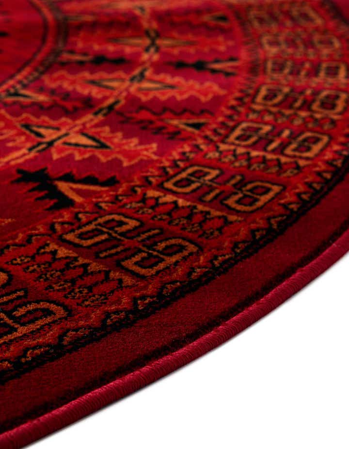 7' x 7' Bokhara Round Rug