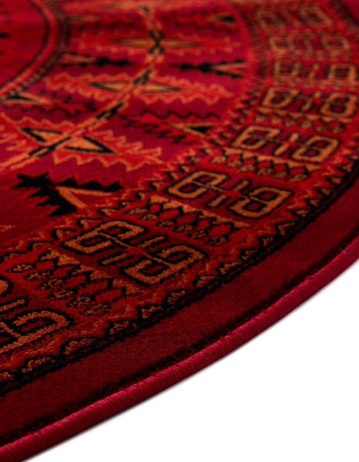 Detail image of 7' x 7' Bokhara Round Rug