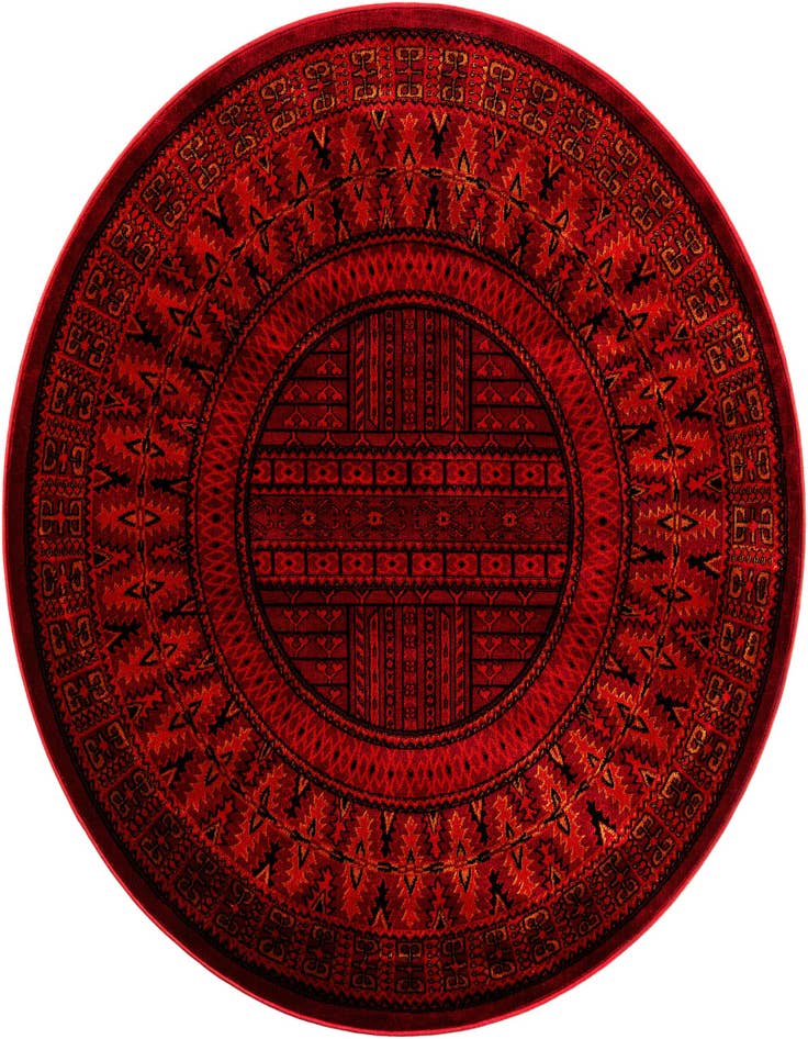 Detail image of 5' 3 x 5' 3 Bokhara Round Rug