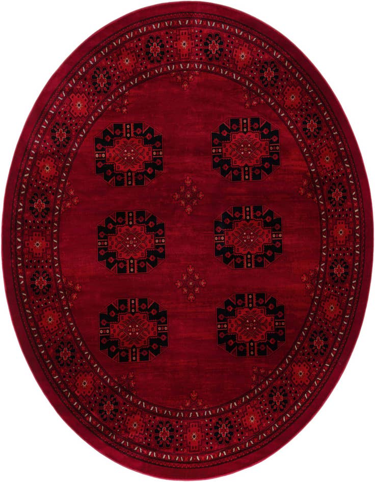 Detail image of 10' x 10' Bokhara Round Rug