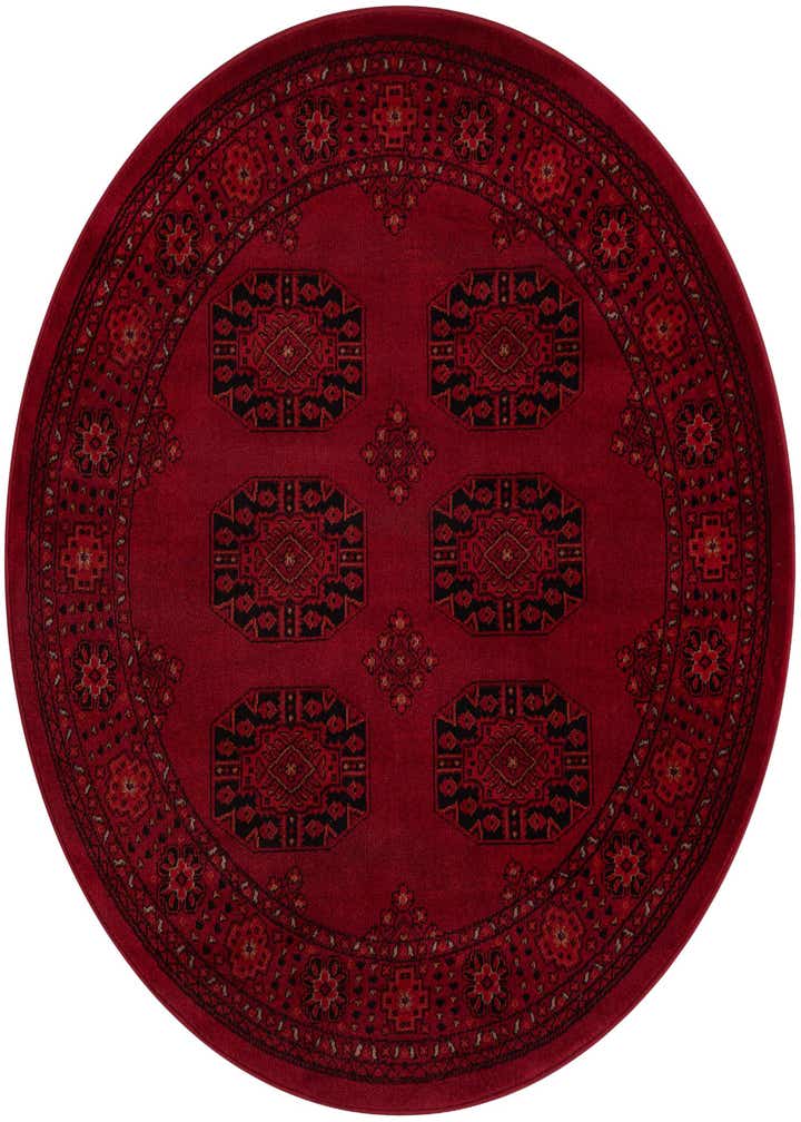 4' 1 x 4' 1 Bokhara Round Rug