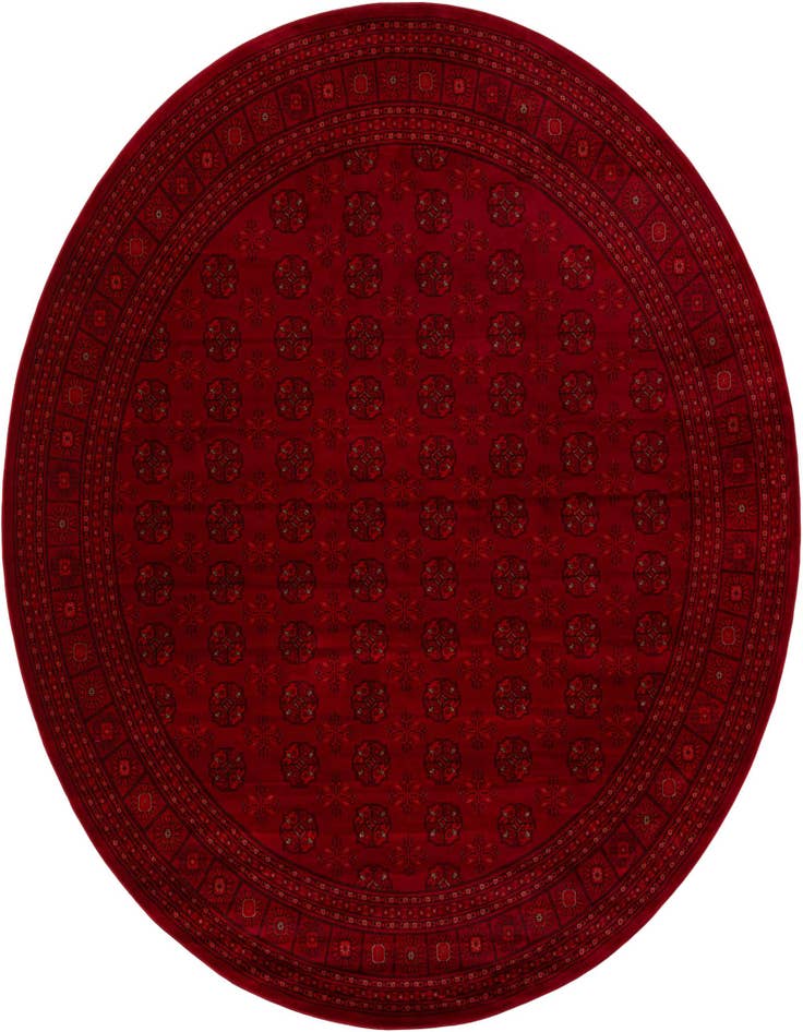 Detail image of 10' x 10' Bokhara Round Rug