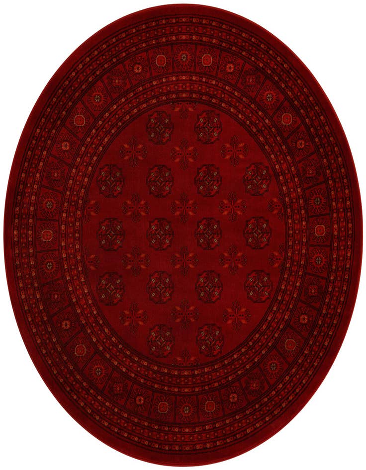 Detail image of 5' 3 x 5' 3 Bokhara Round Rug