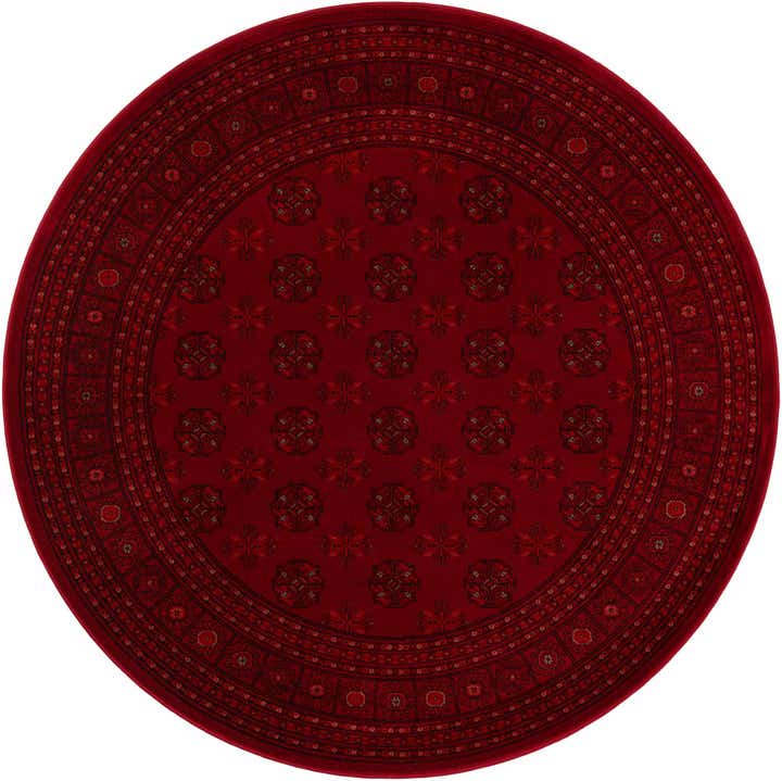 185cm x 185cm Bokhara Alfombra redondo
