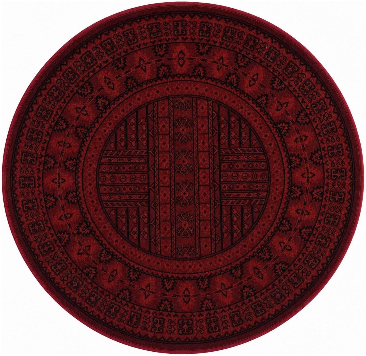 3' x 3' Bokhara Round Rug