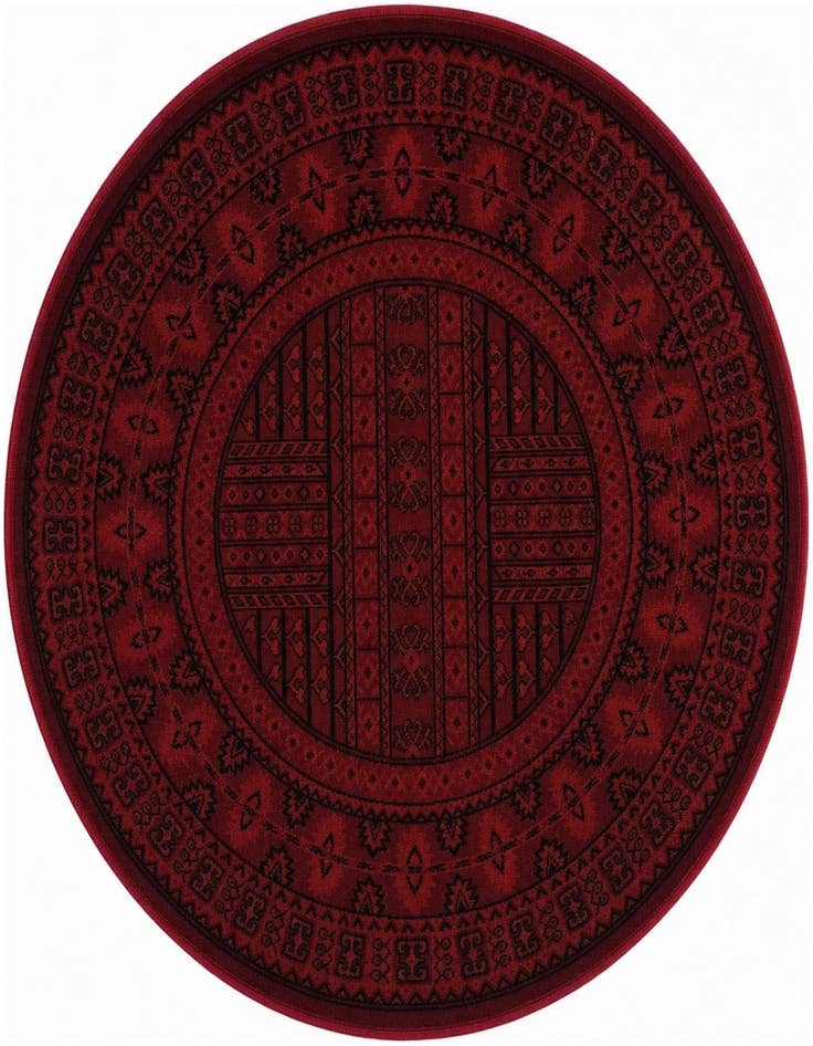 Detail image of 3' x 3' Bokhara Round Rug