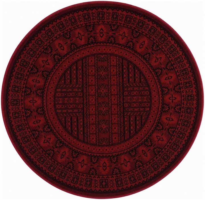 3' x 3' Bokhara Round Rug