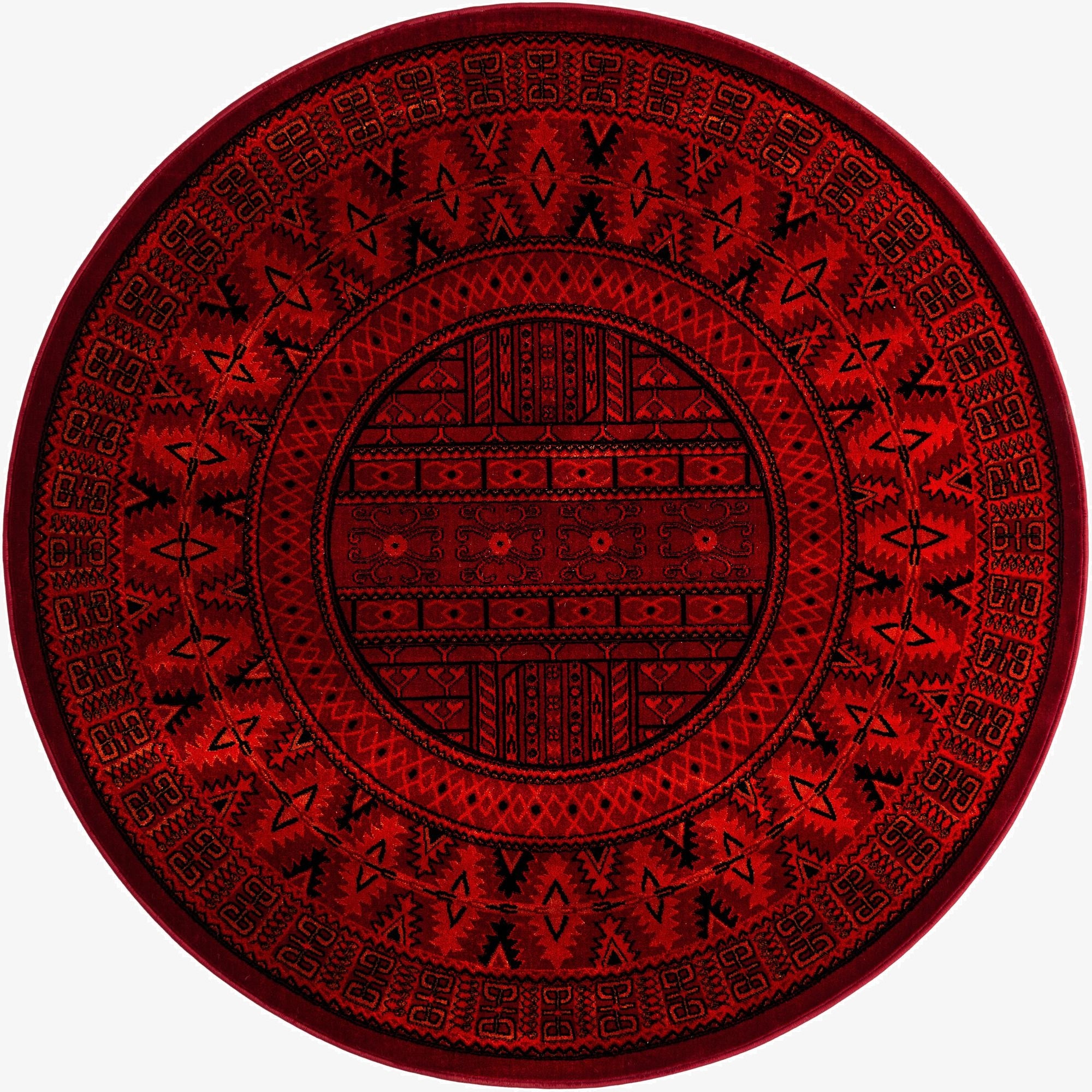 6' 1 x 6' 1 Bokhara Round Rug