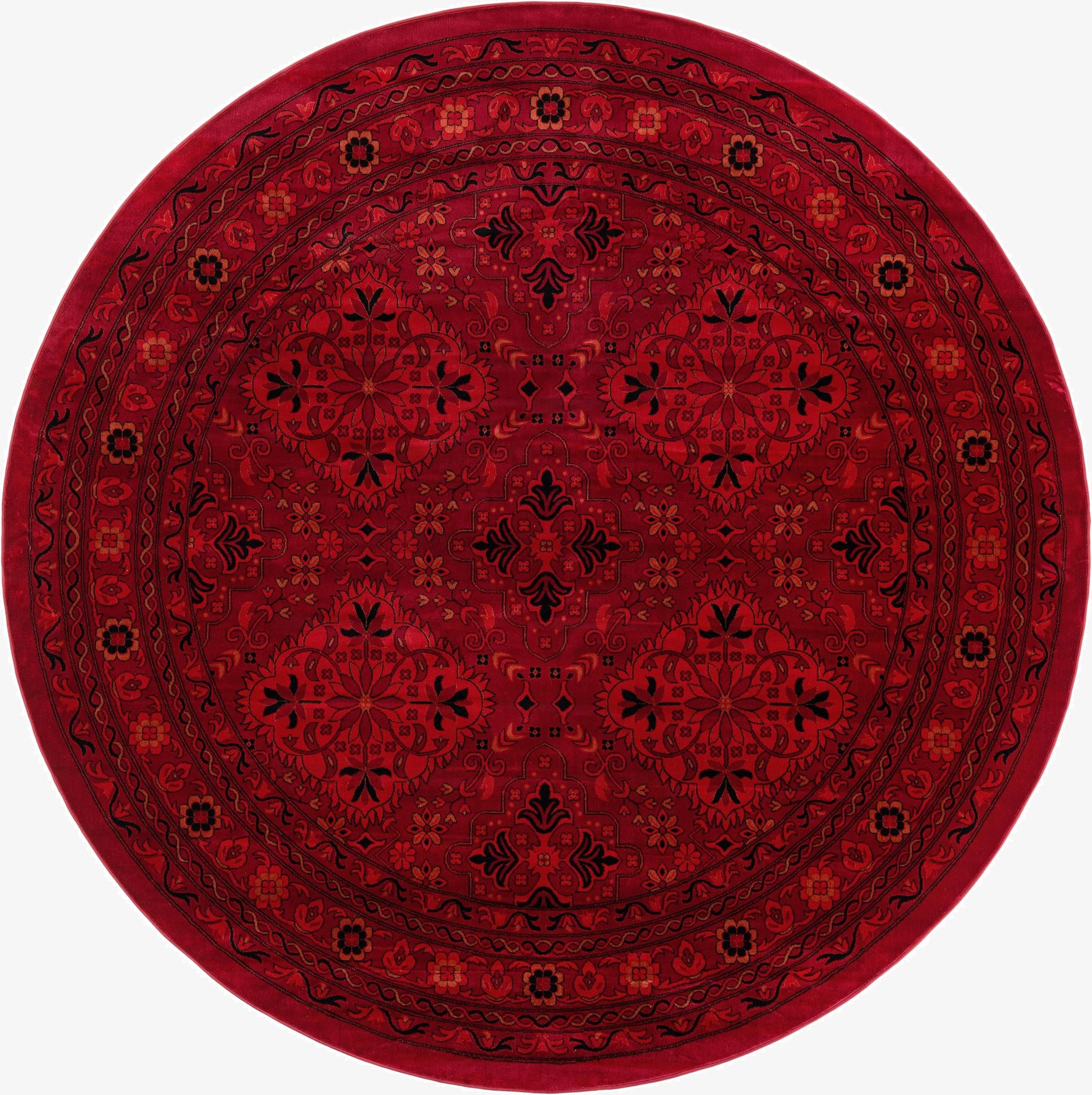 10' x 10' Bokhara Round Rug