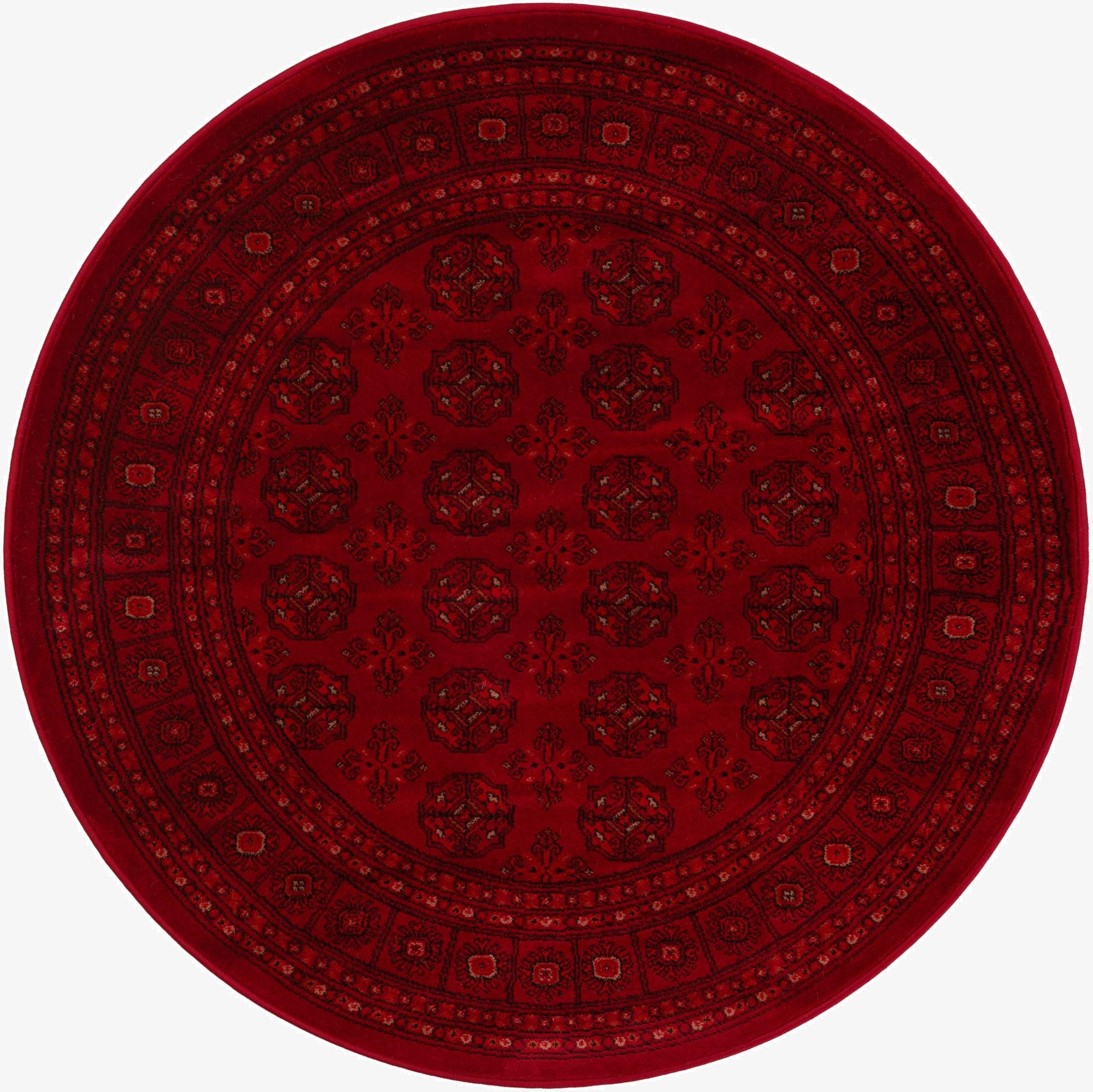 Primary image 4' 1 x 4' 1 Bokhara Round Rug