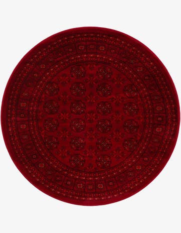 4' 1 x 4' 1 Bokhara Round Rug