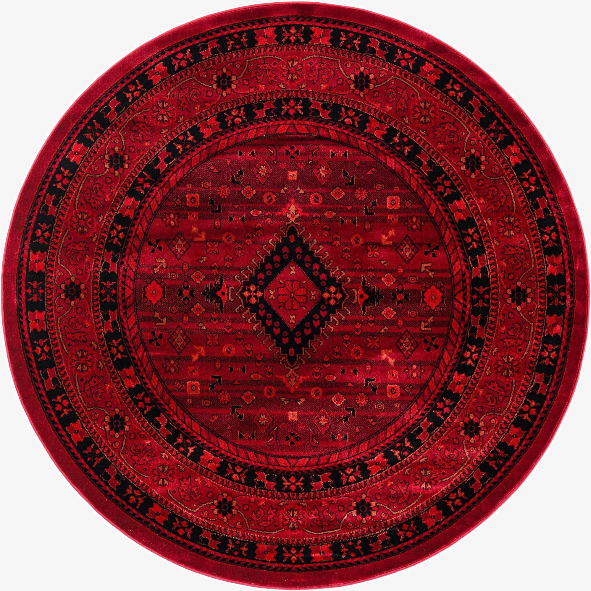 6' 1 x 6' 1 Bokhara Round Rug