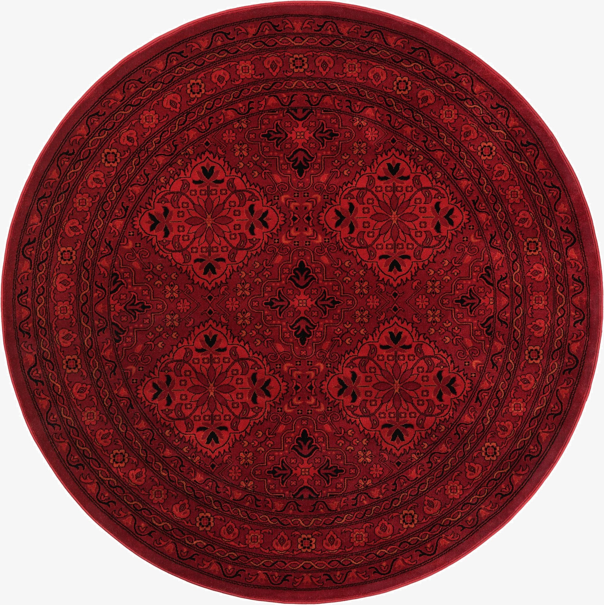 6' 1 x 6' 1 Bokhara Round Rug