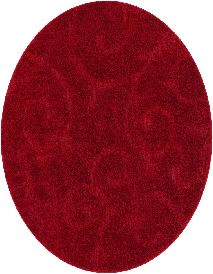 Detail image of 5' 3 x 5' 3 Botanical Shag Round Rug